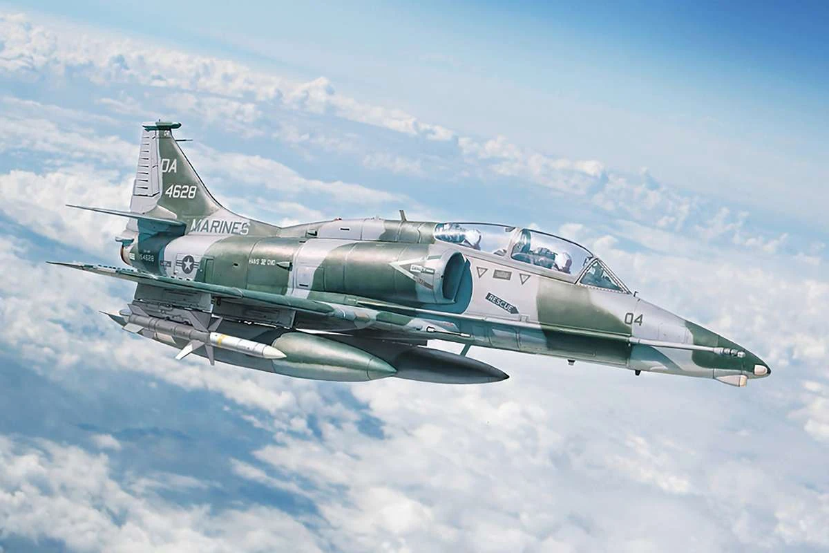 A-4M Skyhawk II – Amerikanskt jetflygplan 1/72 - 2