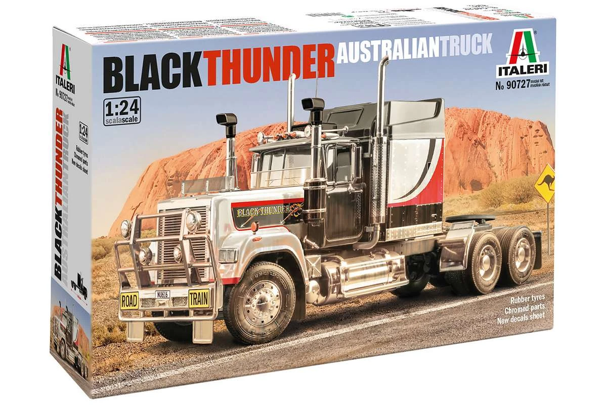 Black Thunder Mack Truck 1/24