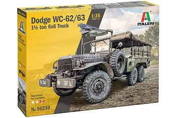 Dodge WC62 6x6 Military Truck, American WWII 1/35