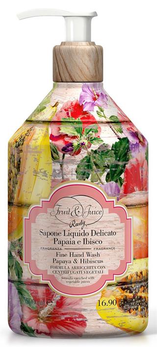 Liquid Soap Papaya & Hibiscus 500ml