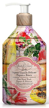 Liquid Soap Papaya & Hibiscus 500ml