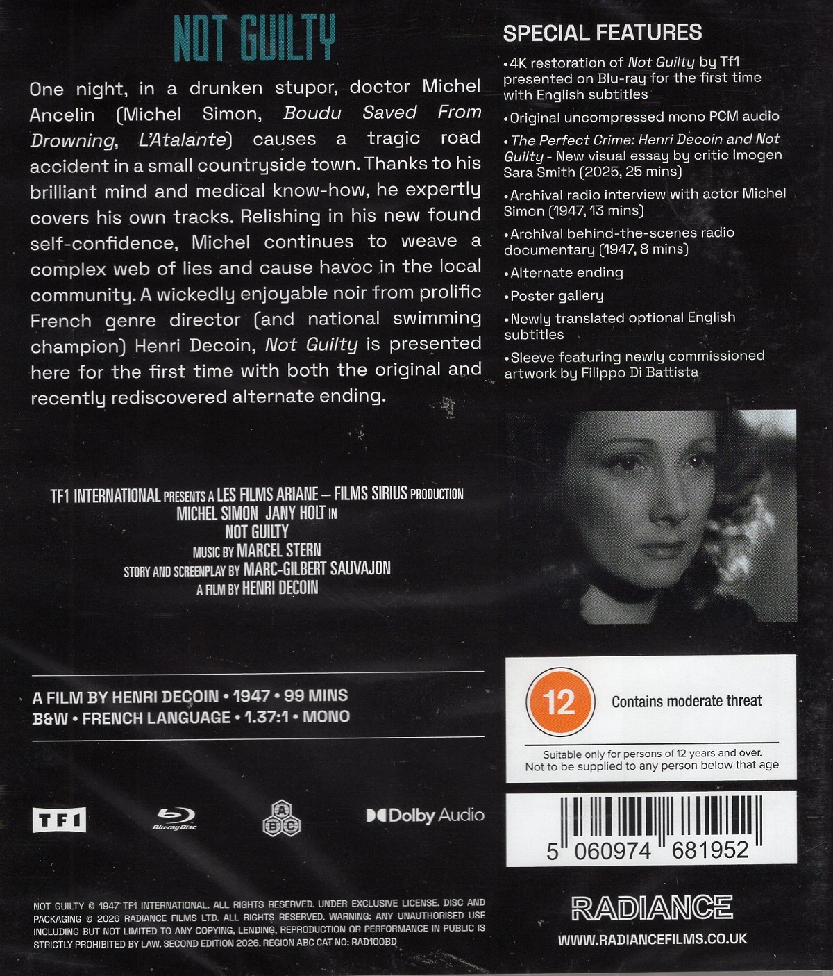 Not Guilty (ej svensk text) (Blu-ray) - 2