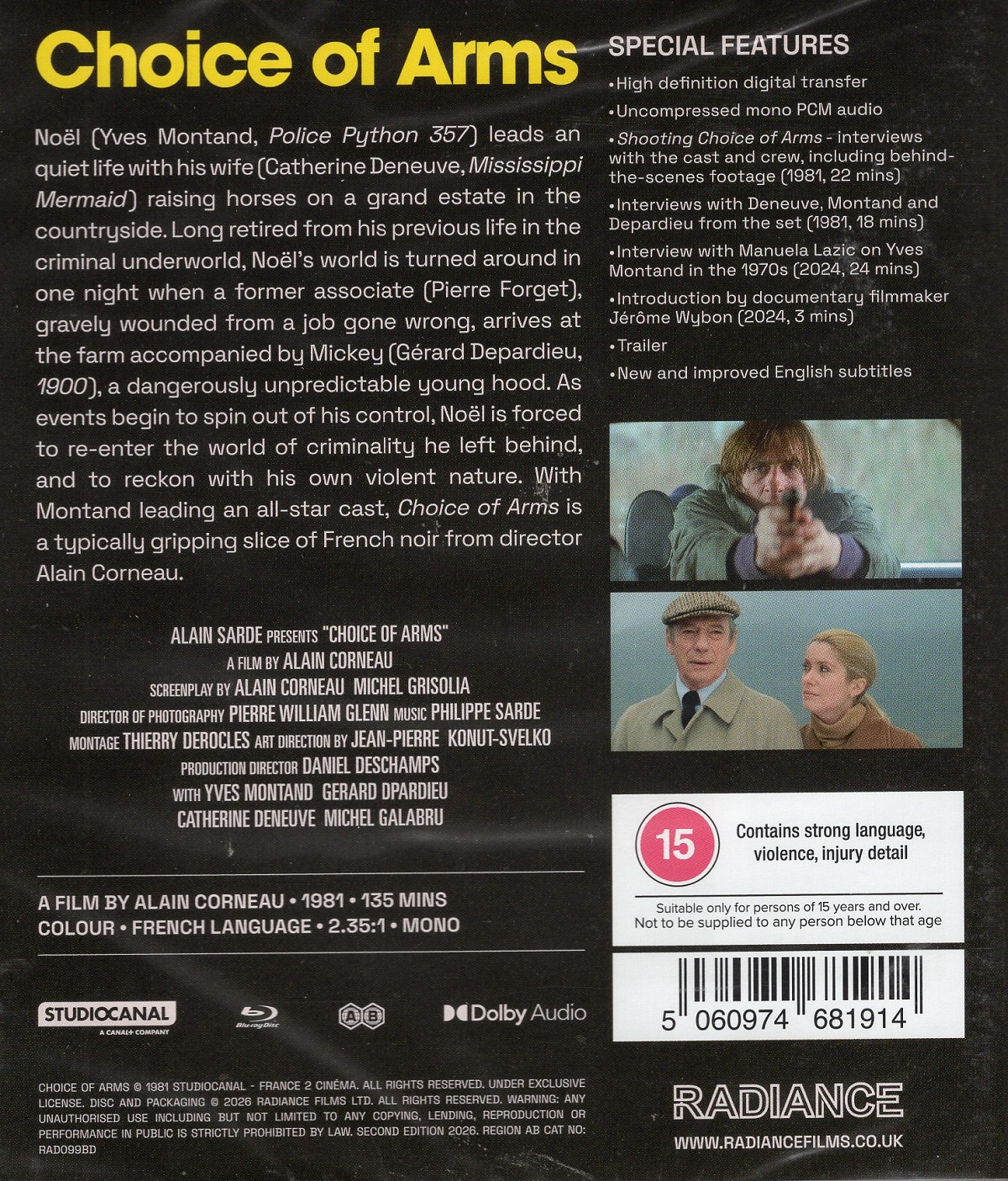 Choice of Arms (ej svensk text) (Blu-ray) - 2