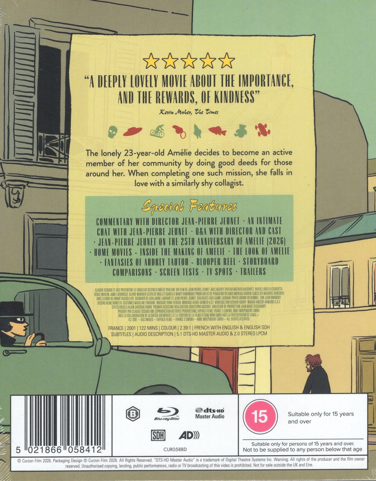 Amelie (ej svensk text) (Blu-ray) - 2