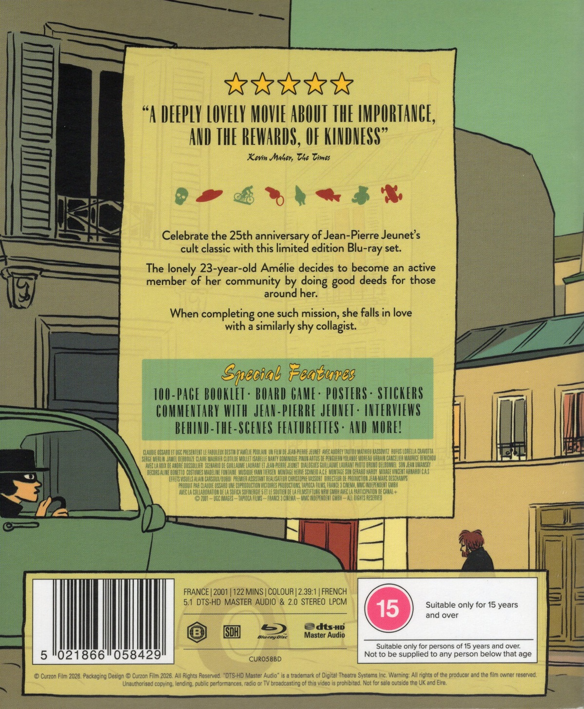 Amelie (Limited Edition) (ej svensk text) (Blu-ray) - 2