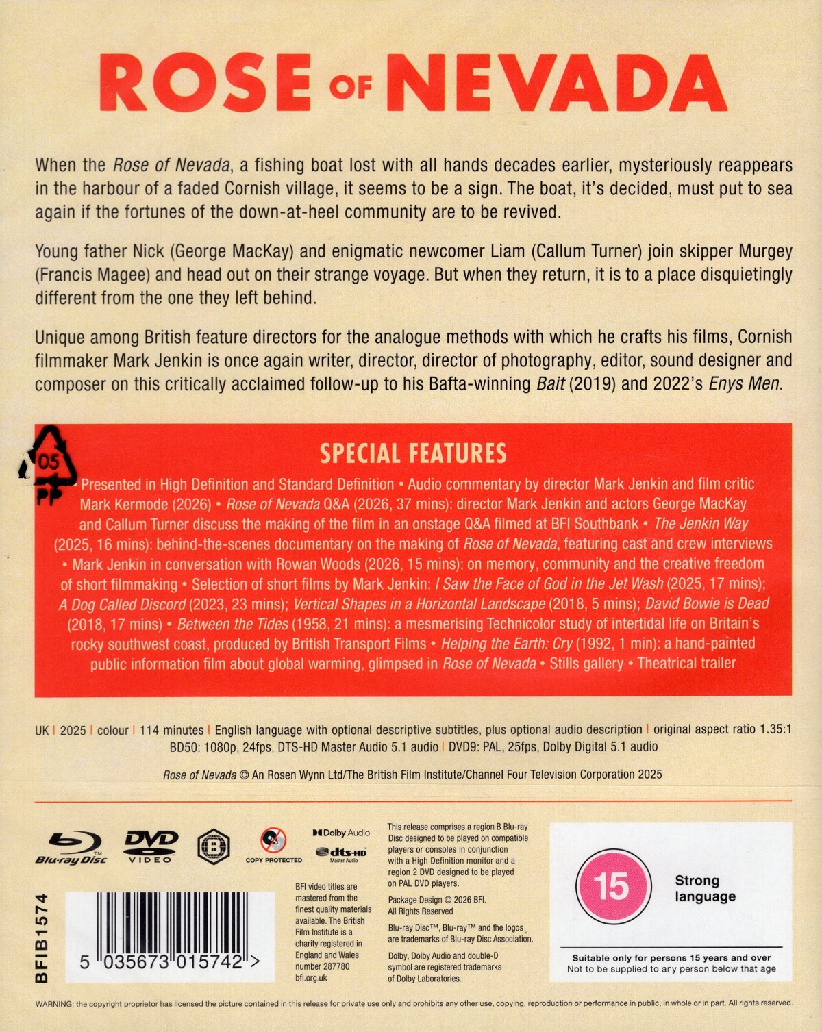 Rose of Nevada (ej svensk text) (Blu-ray + DVD) - 2