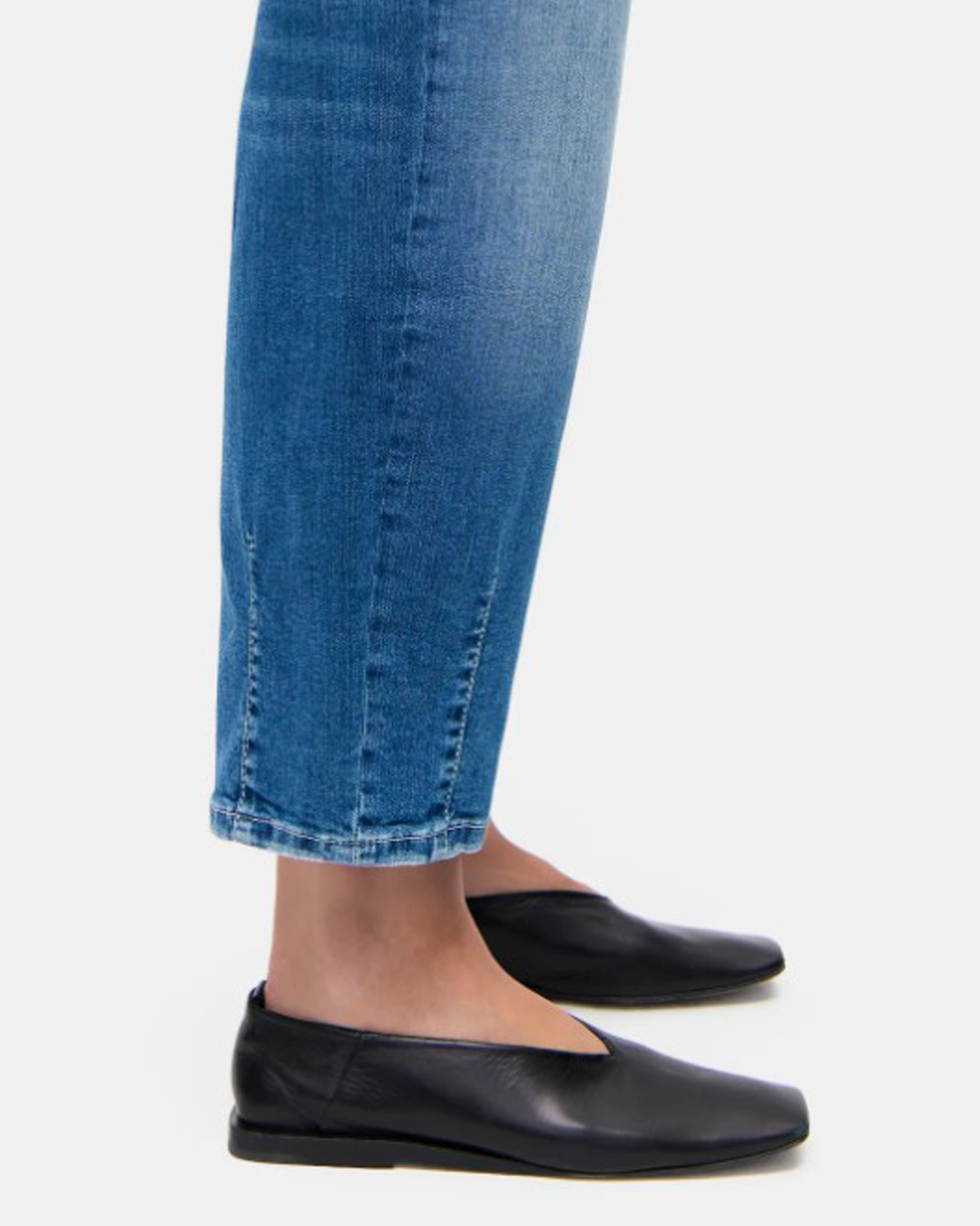 Barreljeans Elin cropped authentic denim - 4
