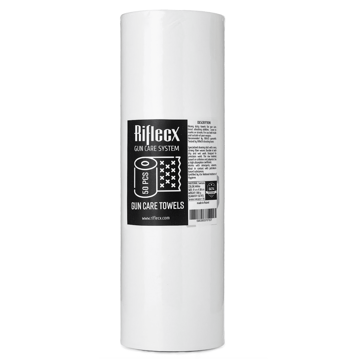 Riflecx GUN CARE TOWELS 50pcs