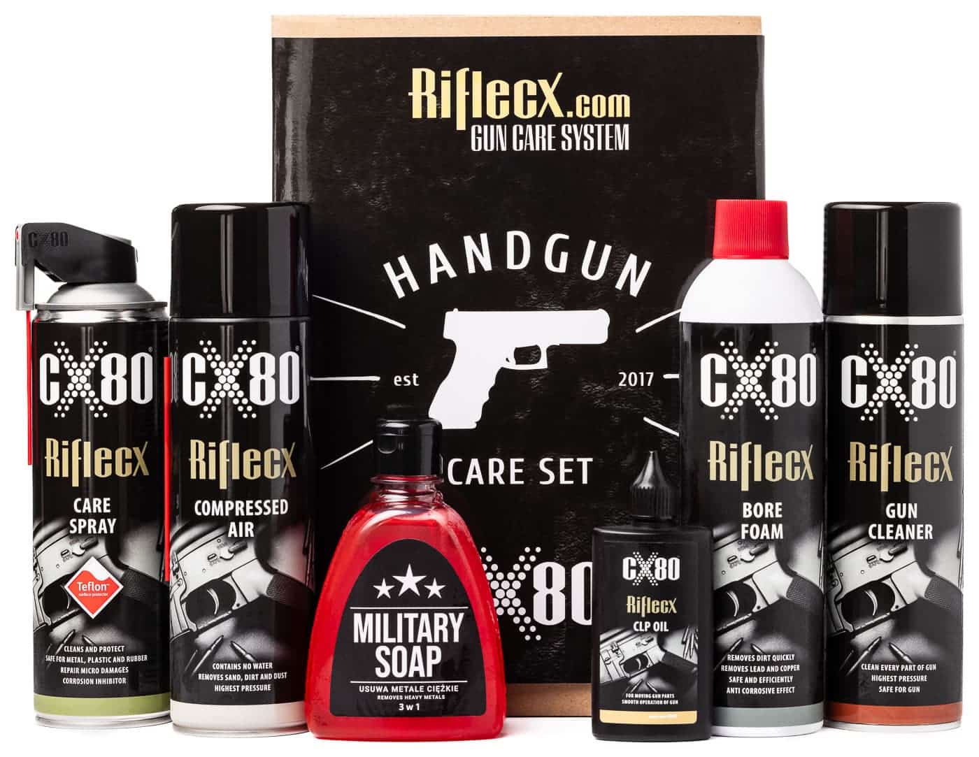 Riflecx HANDGUN CARE SET - 2
