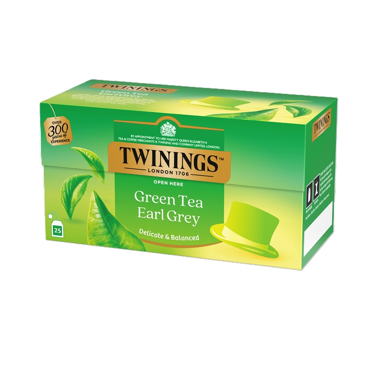 Tee Twinings Earl Grey vihreä /25