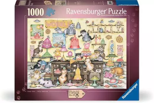 Crazy Cats Jelly Jamboree, 1000 Bitar Ravensburger - 2