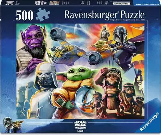 Star Wars The Manalorian and Grogu, 500 Bitar Ravensburger - 2