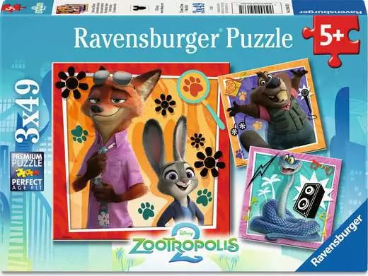 Zootropolis A New Mission, 3x49 Bitar Ravensburger - 2