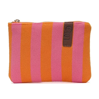 Pouch small orange/pink