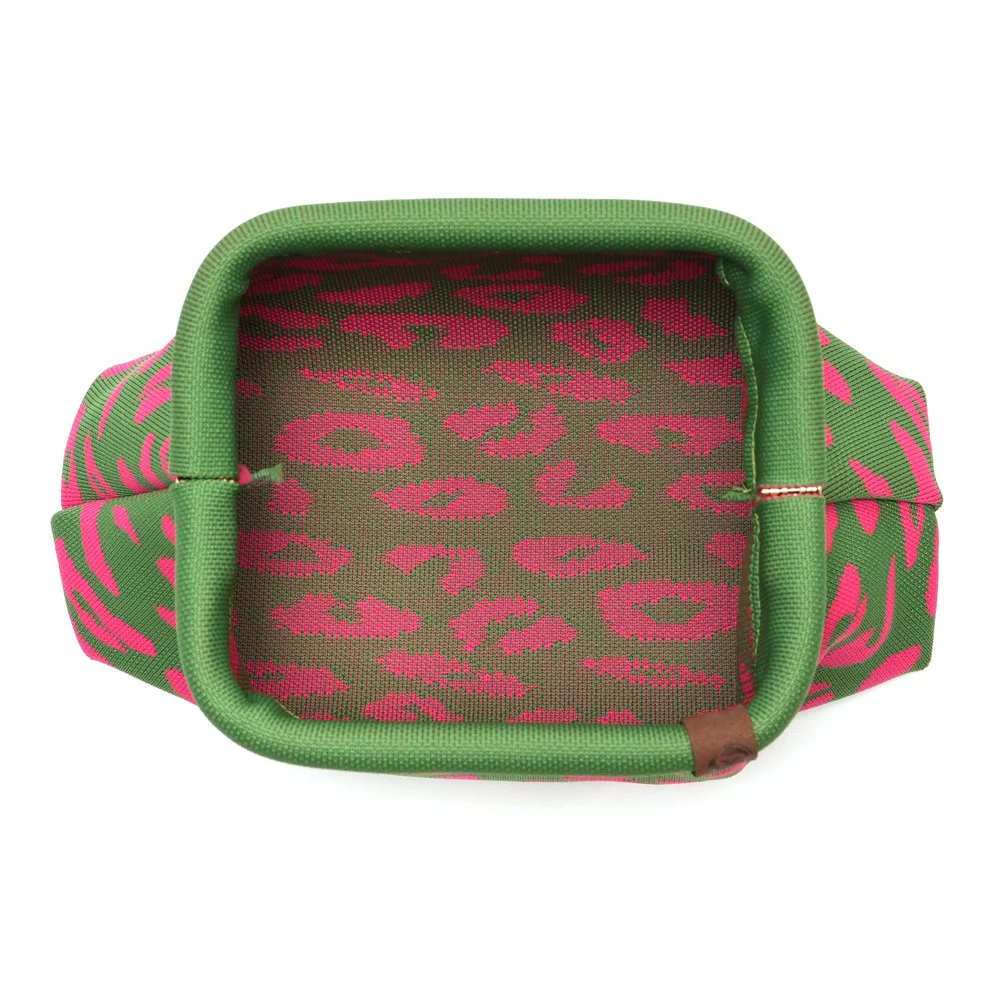Clutch green/pink - 2