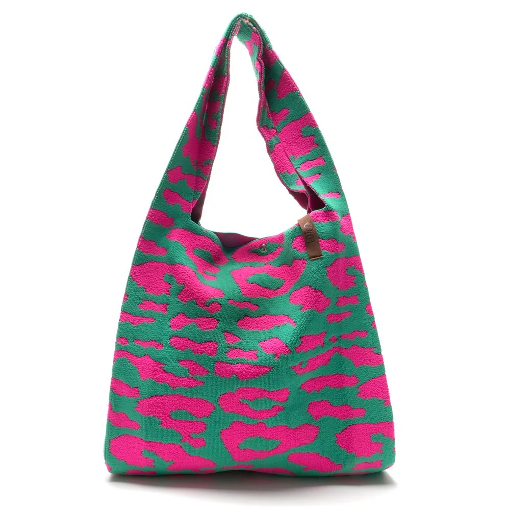 Shopper green/pink