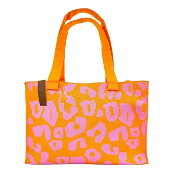 Tote bag orange/pink