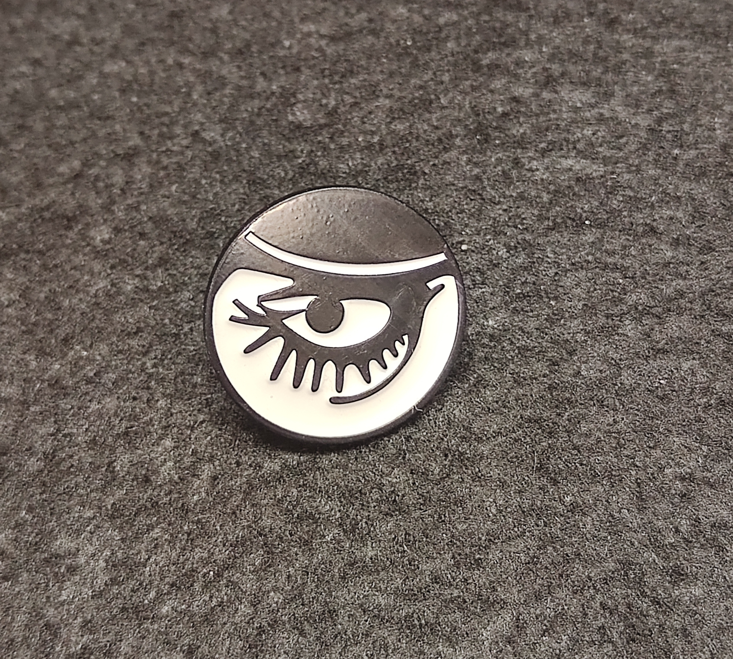 Clockwork Orange - Eye - Metallpin