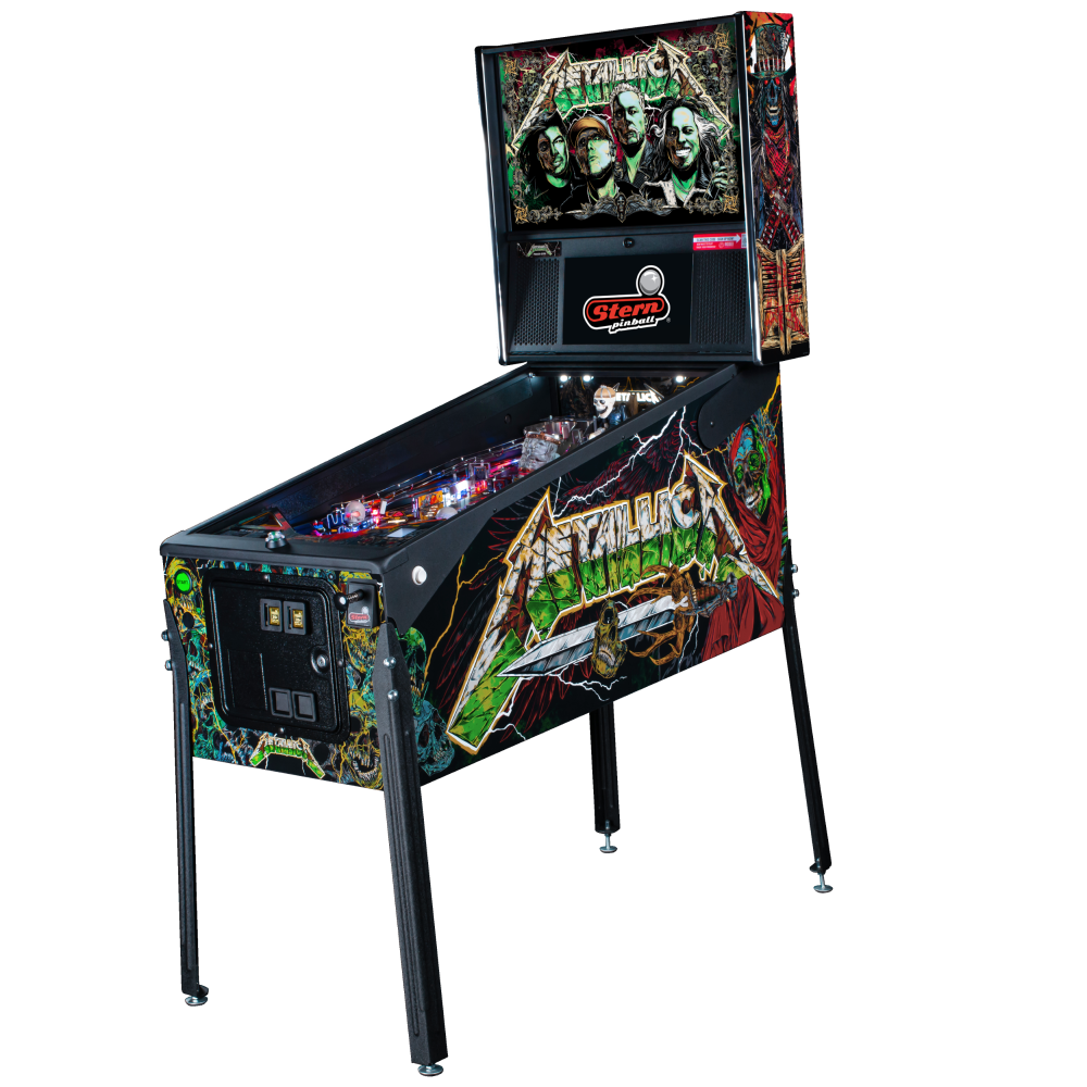 The Metallica Remastered Premium - Stern Pinball  - Contact us for availability - 2