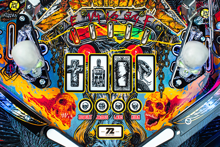 The Metallica Remastered Premium - Stern Pinball  - Contact us for availability - 9