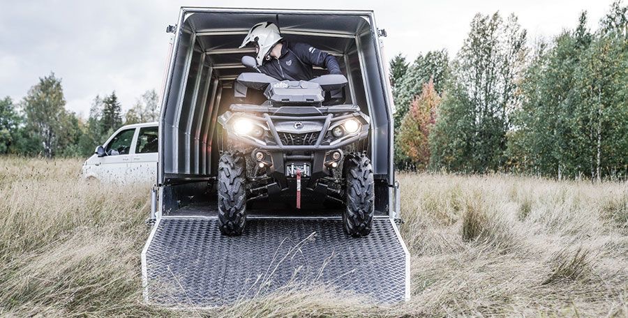 4P Touring 490TX 185 x 490cm -1350 kg Bromsad - 4