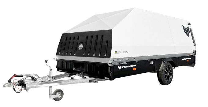 4P Touring 490TX 185 x 490cm -1350 kg Bromsad - 3