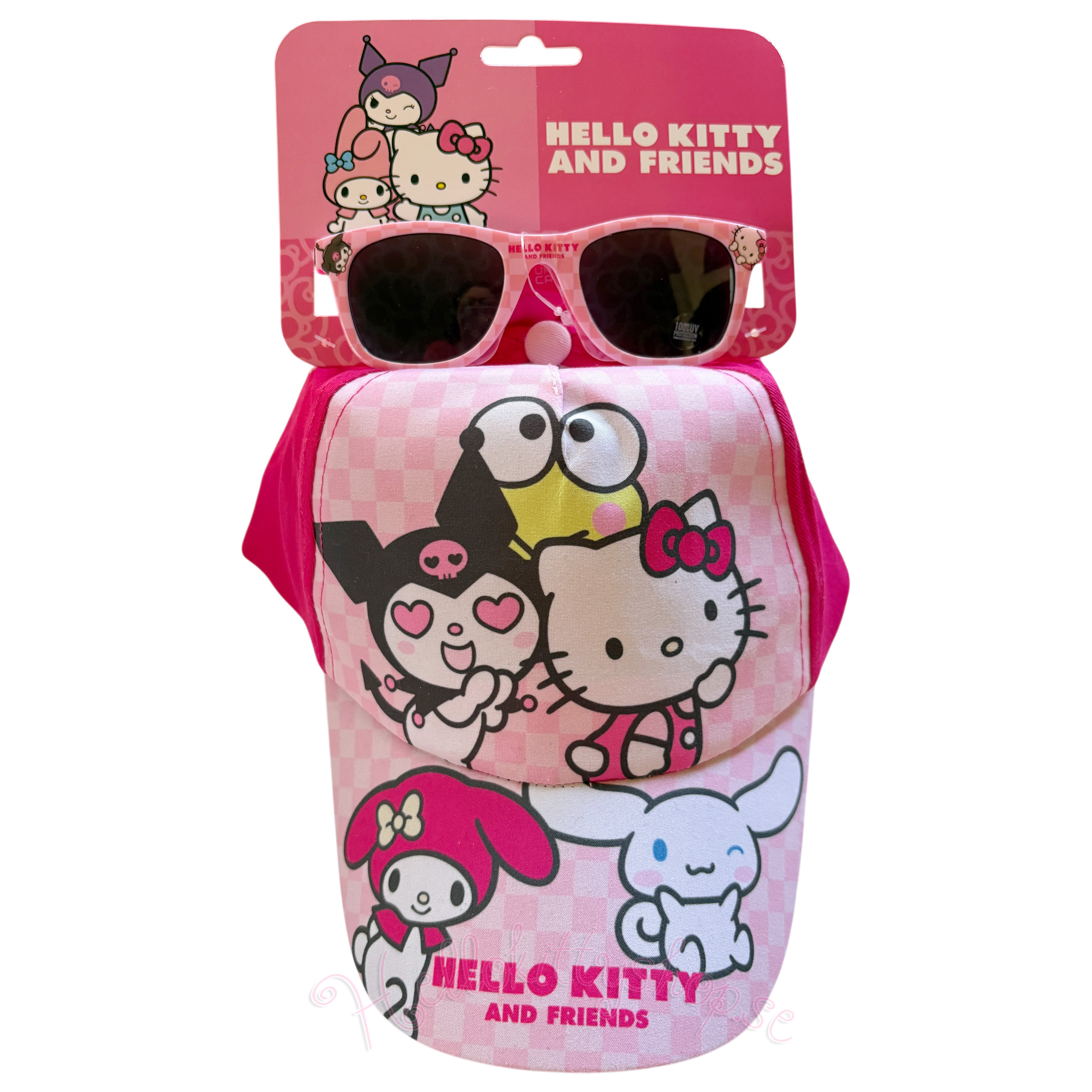 Hello Kitty and Friends Solglasögon och Keps - Set för Barn 3 år - 8 år - 2