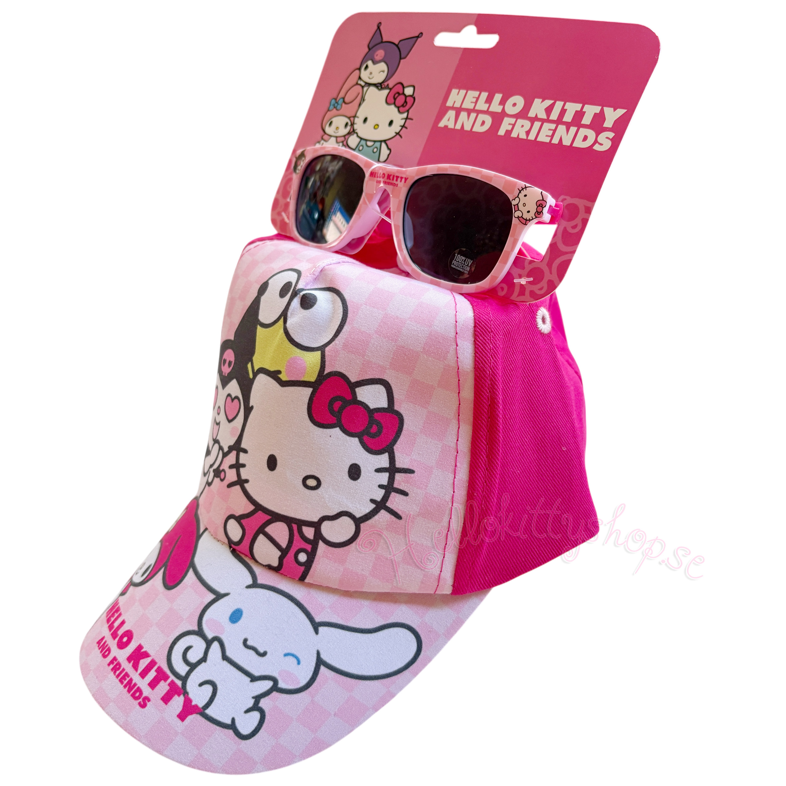 Hello Kitty and Friends Solglasögon och Keps - Set för Barn 3 år - 8 år - 3