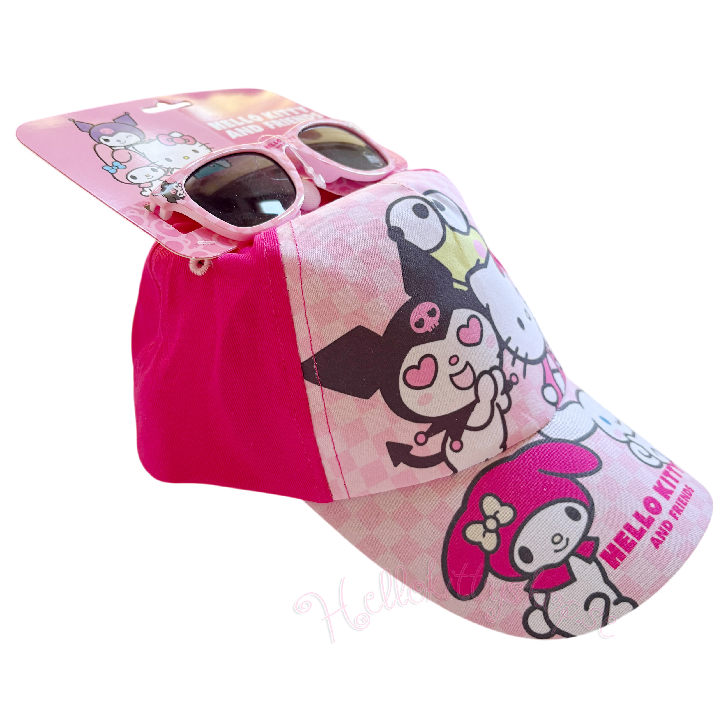 Hello Kitty and Friends Solglasögon och Keps - Set för Barn 3 år - 8 år - 6