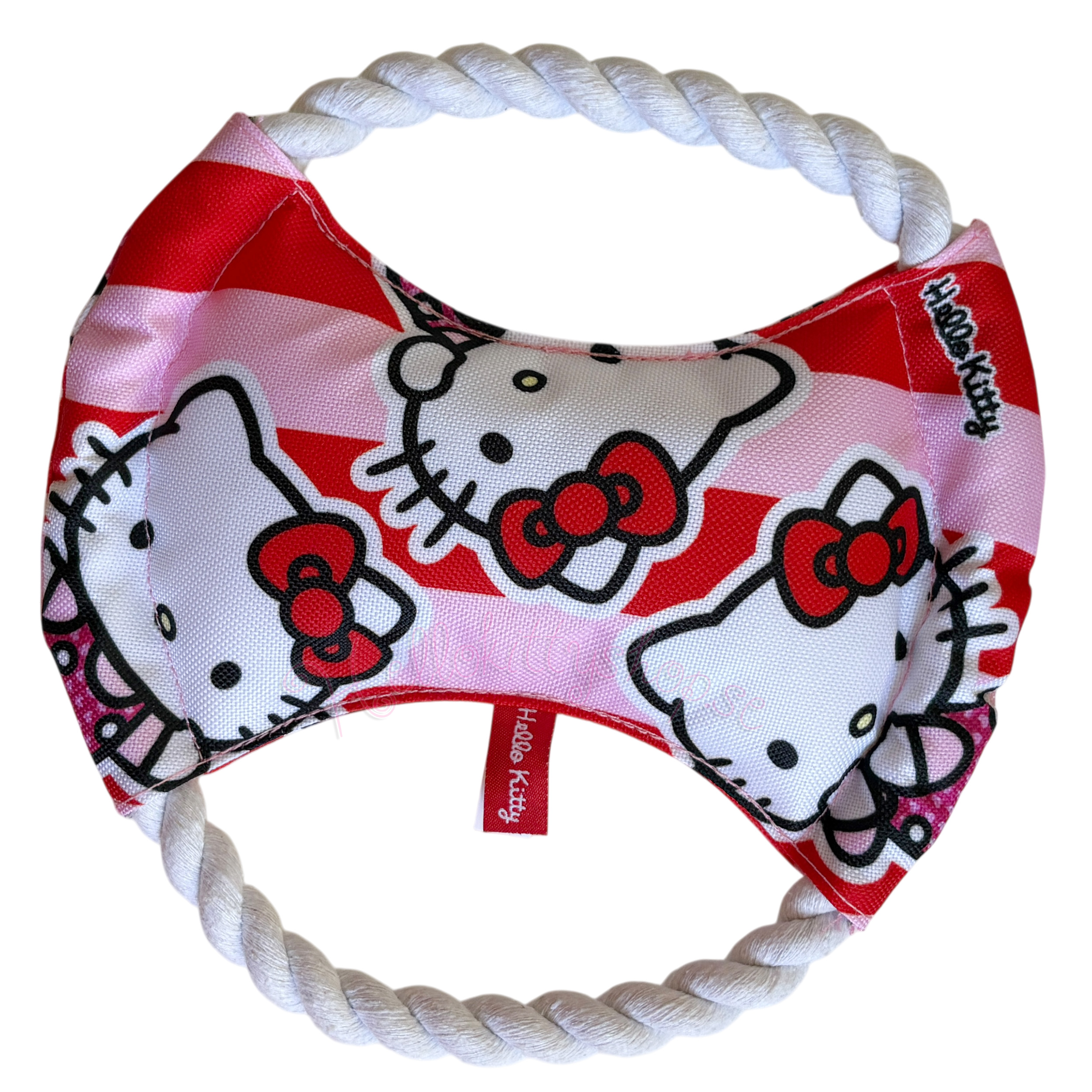 Hello Kitty 3-delat Rosa Set för Hundar -  Matskål, Repleksak och Boll - 5