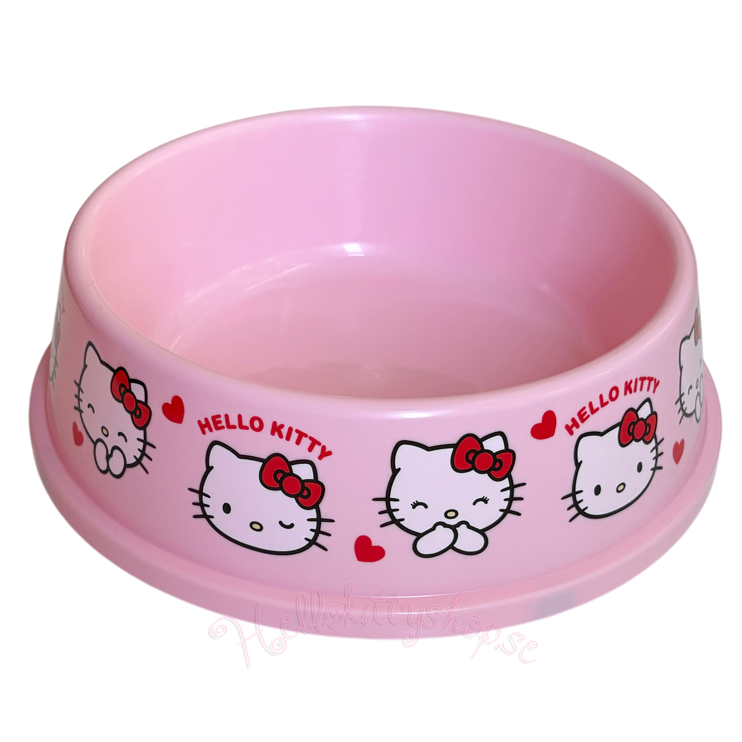 Hello Kitty 3-delat Rosa Set för Hundar -  Matskål, Repleksak och Boll - 2
