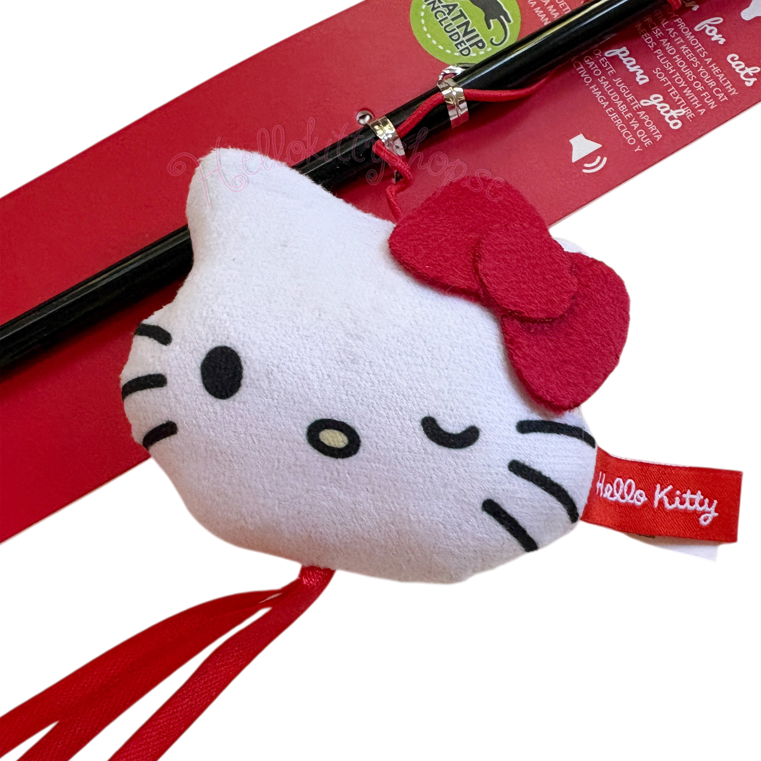 Hello Kitty Kattleksak - Rött Kattspö - 2