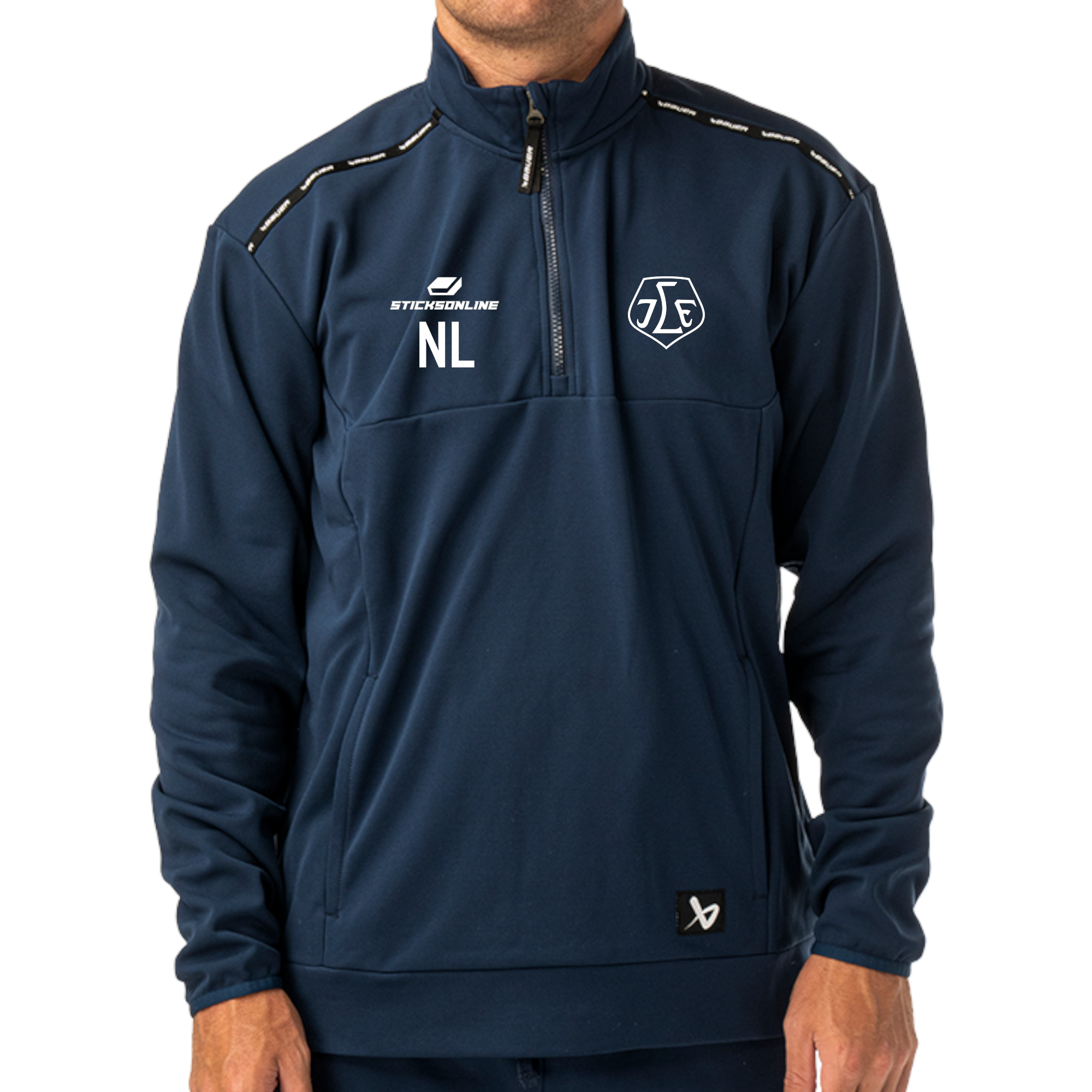 S26 Bauer Team Jogging 1/2 Zip Tröja Senior (LIF)