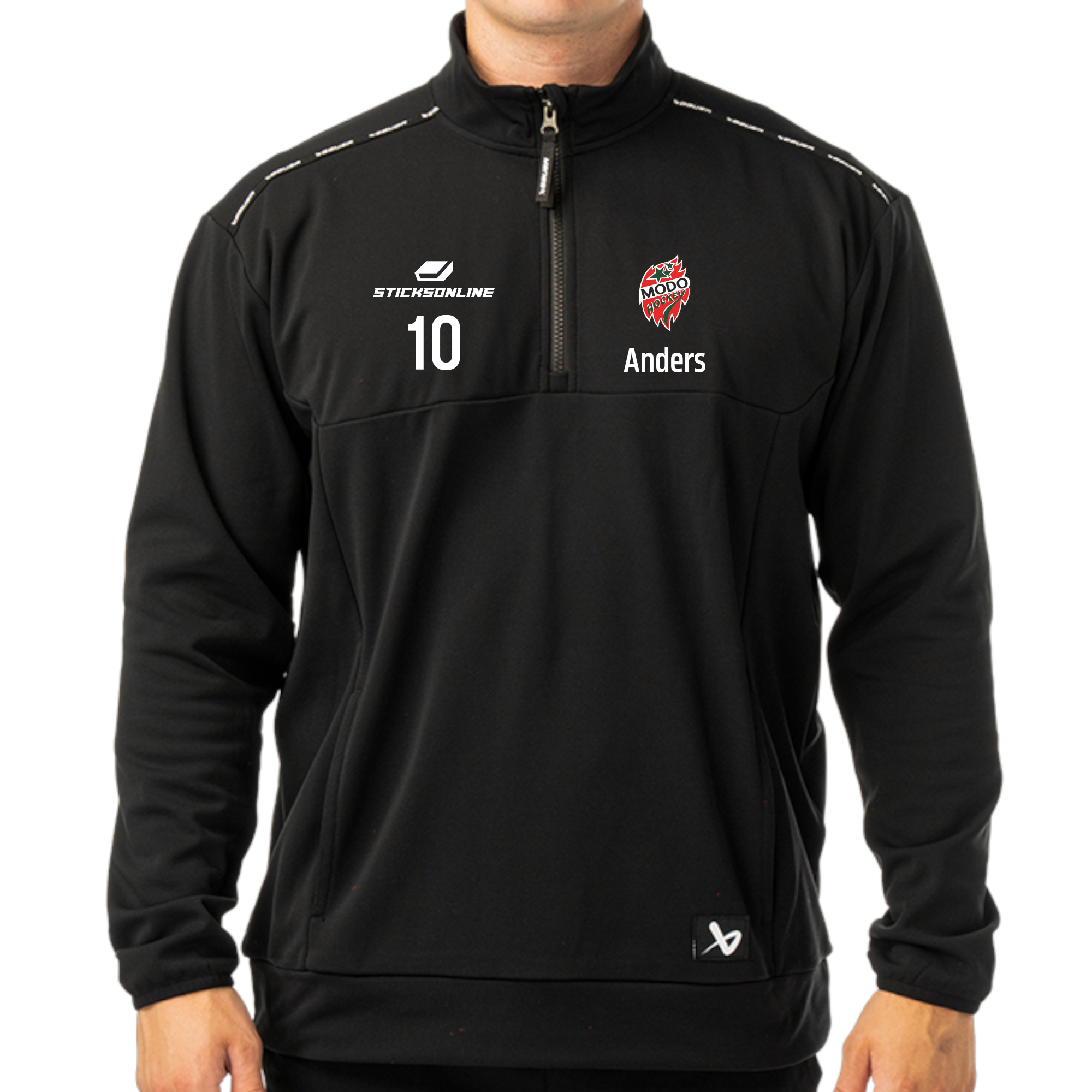 S26 Bauer Team Jogging 1/2 Zip Tröja Senior (MoDo)