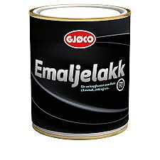 Gjøco Emaljelakk 90 Svart 0.75L