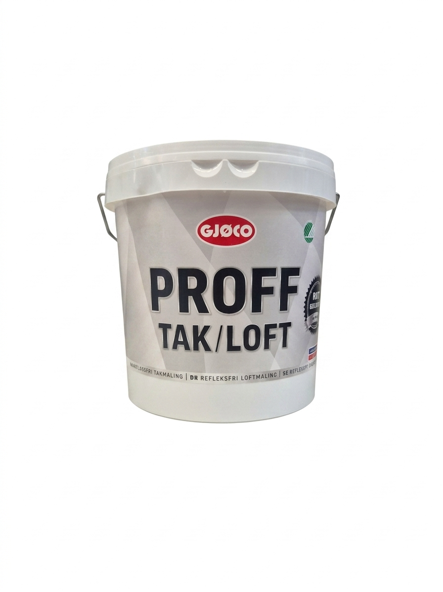 Gjøco Proff Tak/Loft Vit 2,7L