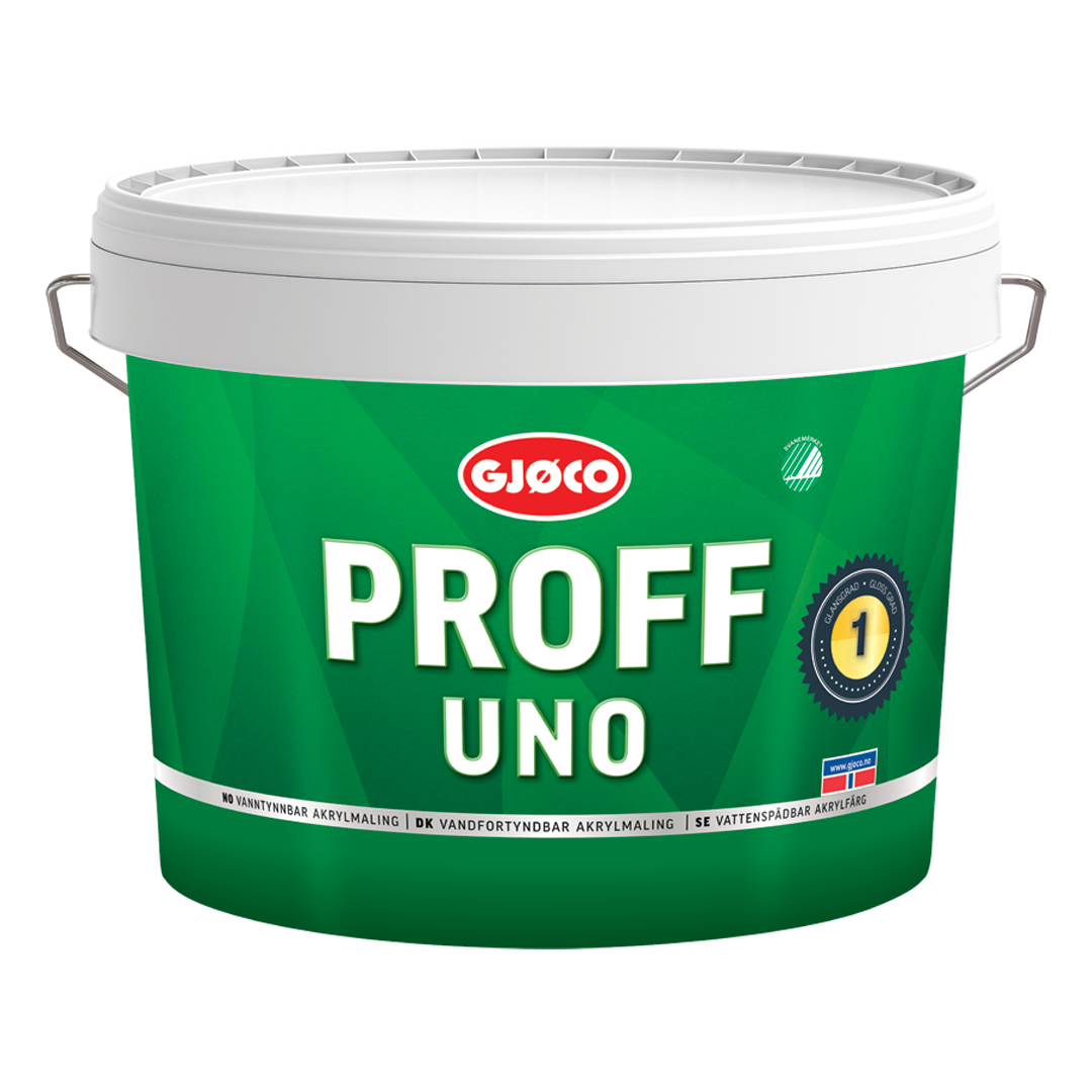 Gjøco Proff Uno 5 Base Vit 9L