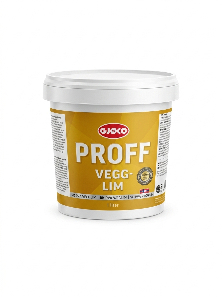 Gjøco Proff Vegglim Vävlim 1L