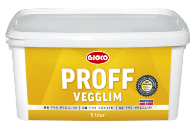 Gjøco Proff Vegglim Vävlim 5L