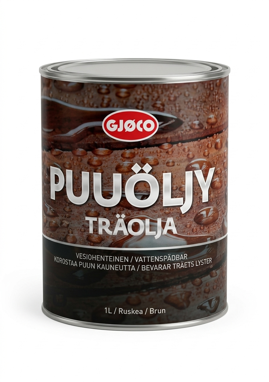 Gjøco Träolja Brun 1L