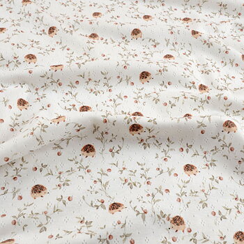 MINI HEDGEHOG - POINTELLE JERSEY