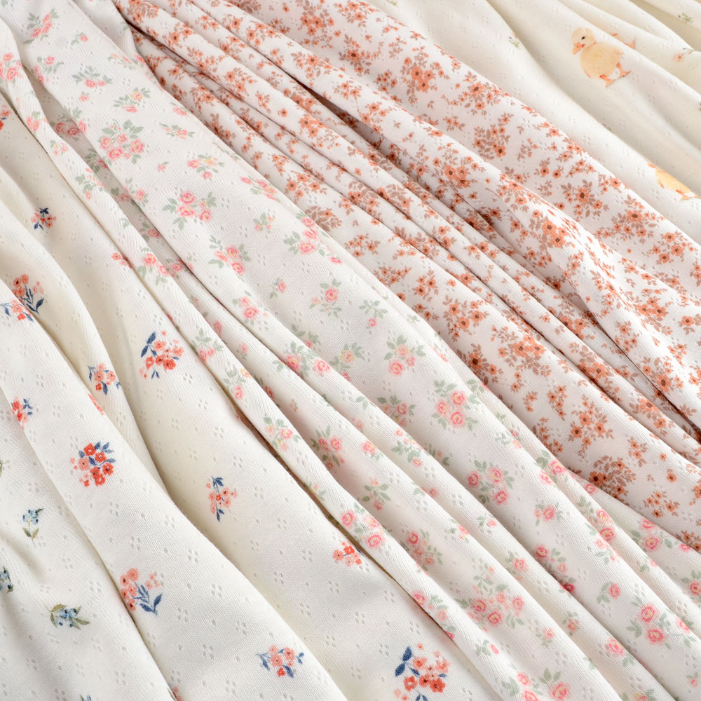 MINI ROSES - POINTELLE JERSEY - 3