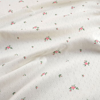 MINI ROSES - POINTELLE JERSEY
