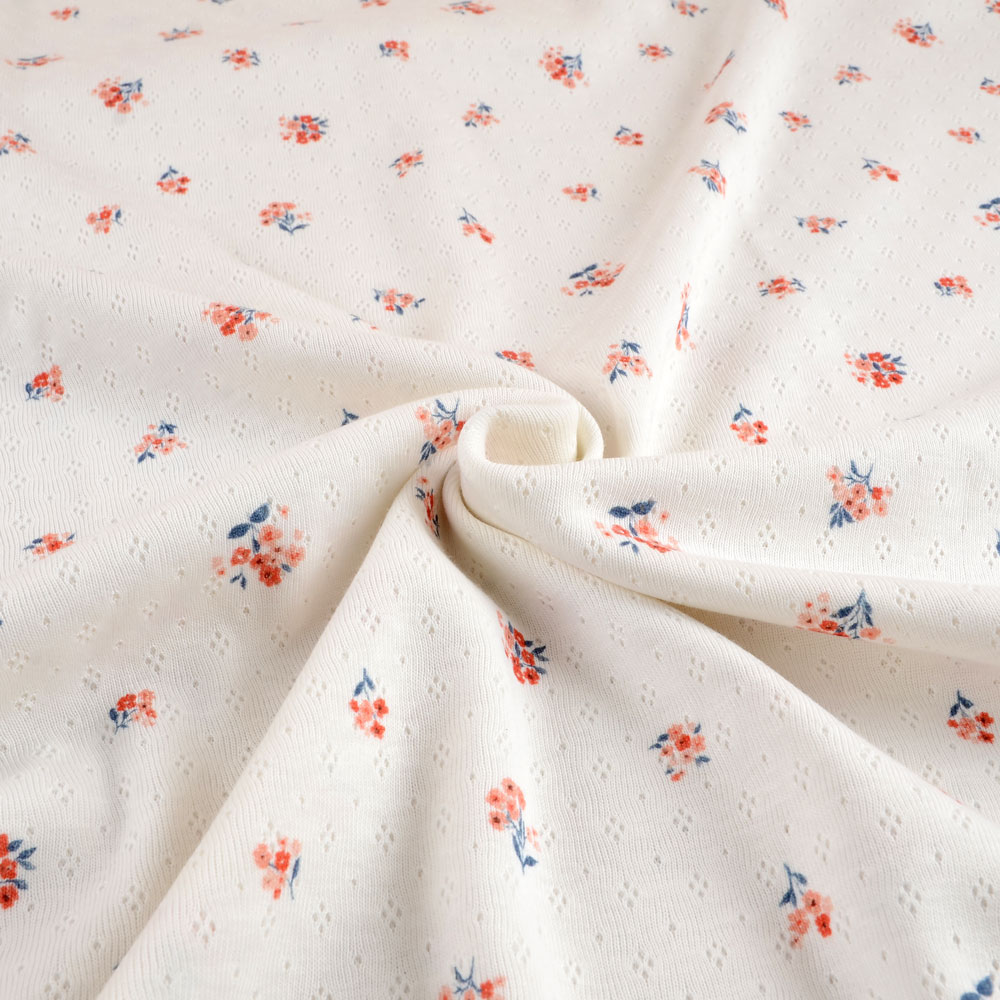 MINI BOUQUET - POINTELLE JERSEY