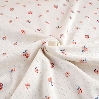 MINI BOUQUET - POINTELLE JERSEY
