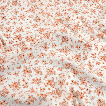 RUSTY FLORALS - POINTELLE JERSEY