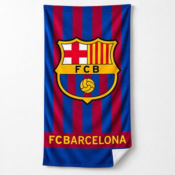 FC Barcelona Handduk 70×140 cm FCB