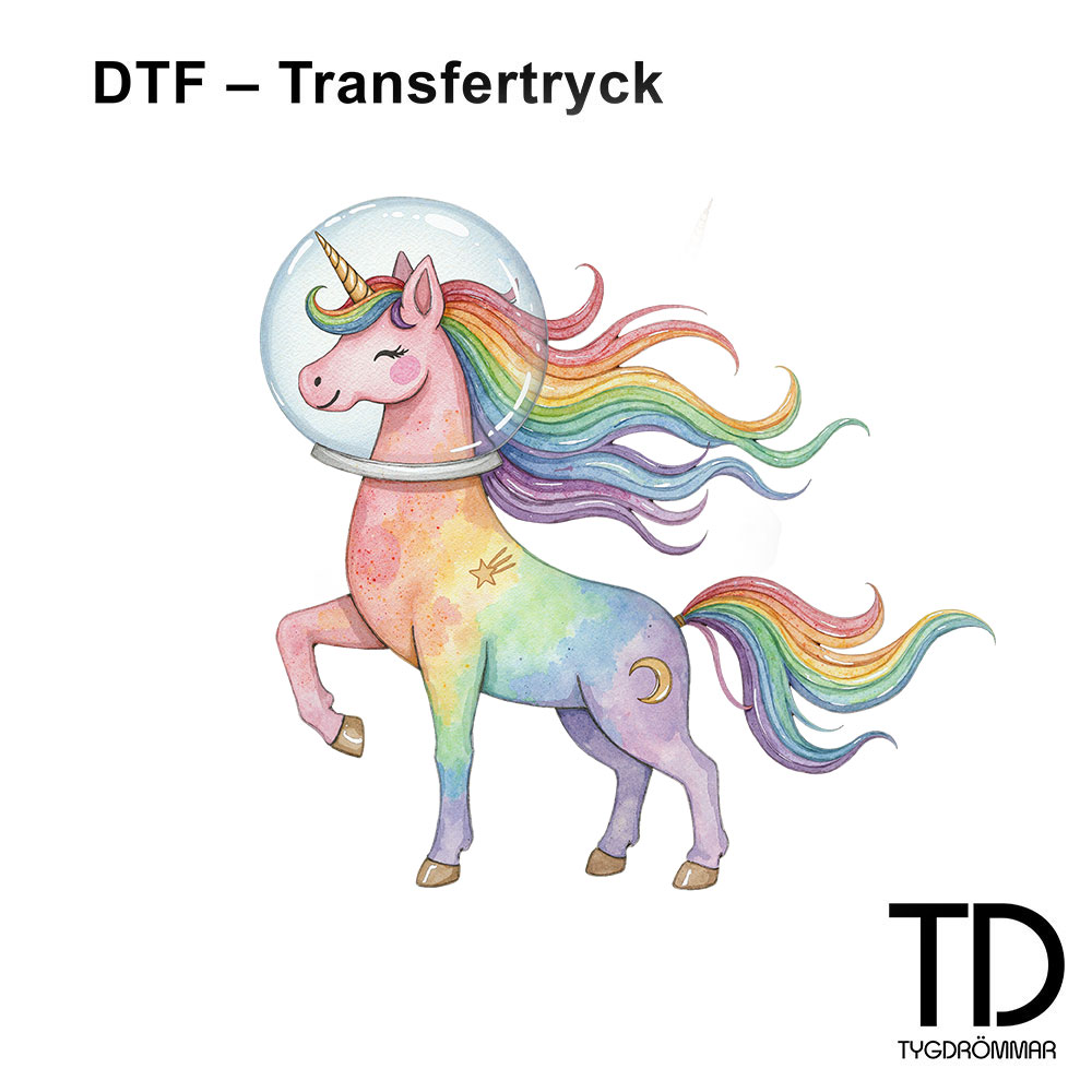DTF - SPACE UNICORN