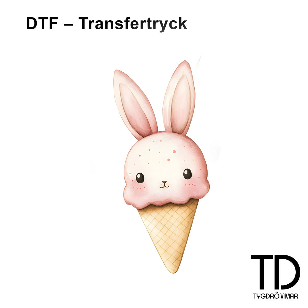 DTF - ICE CREAM BUNNIE