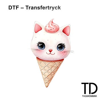 DTF - ICE CREAM CAT